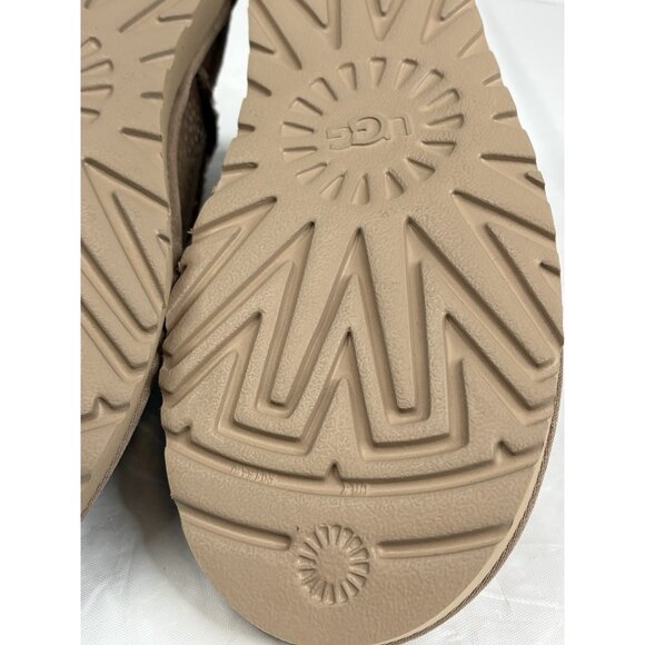 UGG Classic Mini Sparkle Spots Women’s 10 Boots Tan Sheepskin Suede Wool - Picture 12 of 16